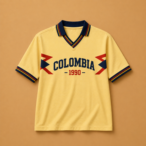 Colombia Collection – Retro Football Jersey