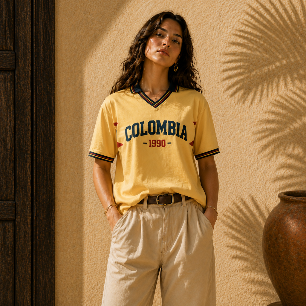 Colombia Collection – Retro Football Jersey