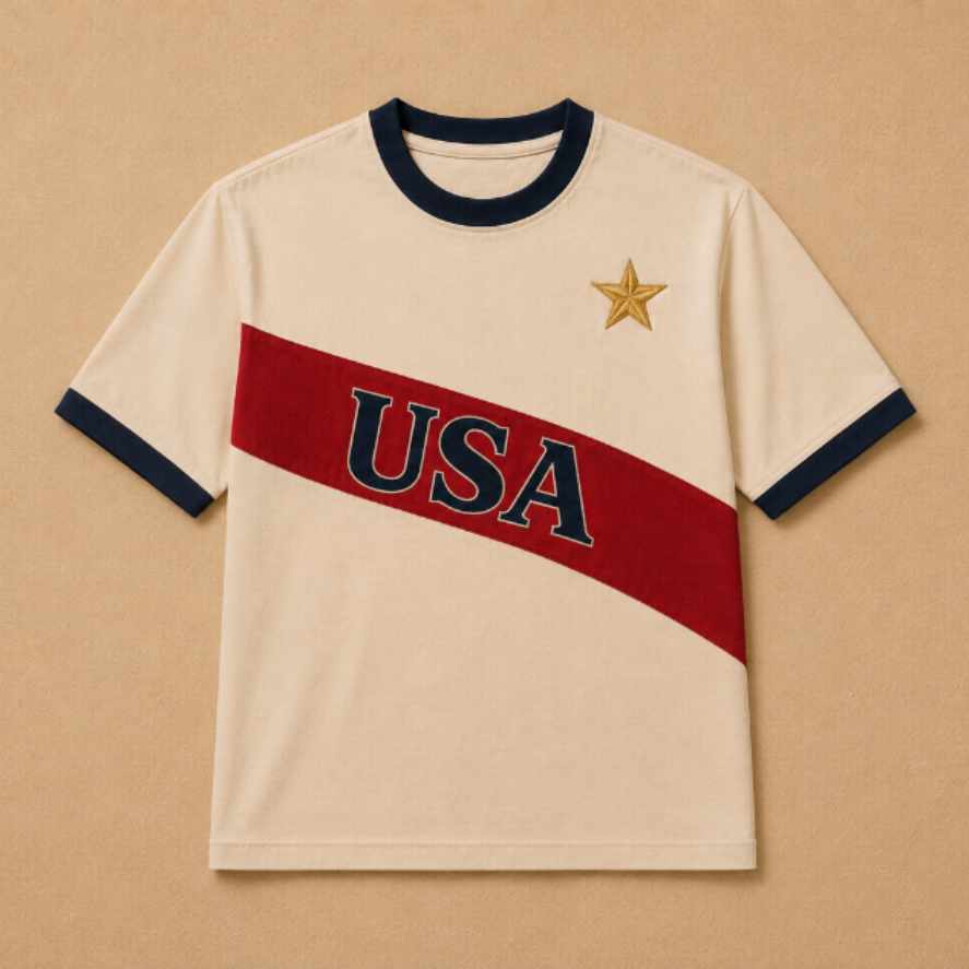 USA Collection – Retro Football Jersey